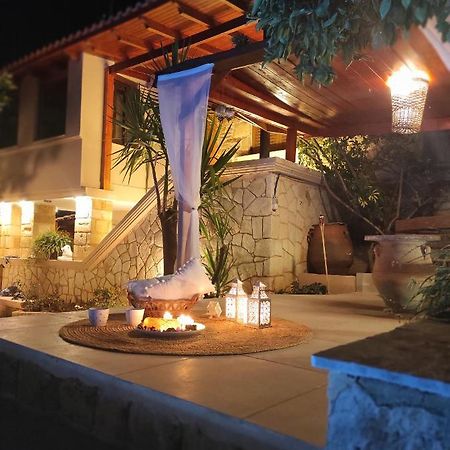 Villa Anthemida Chania Agia  Ngoại thất bức ảnh