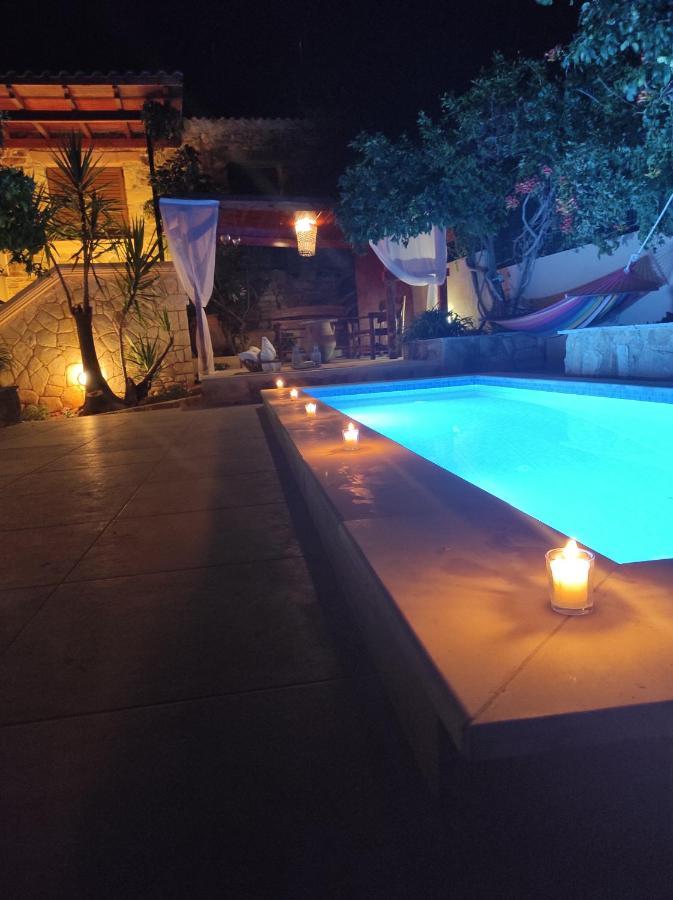 Villa Anthemida Chania Agia  Ngoại thất bức ảnh