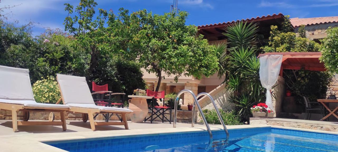 Villa Anthemida Chania Agia  Ngoại thất bức ảnh